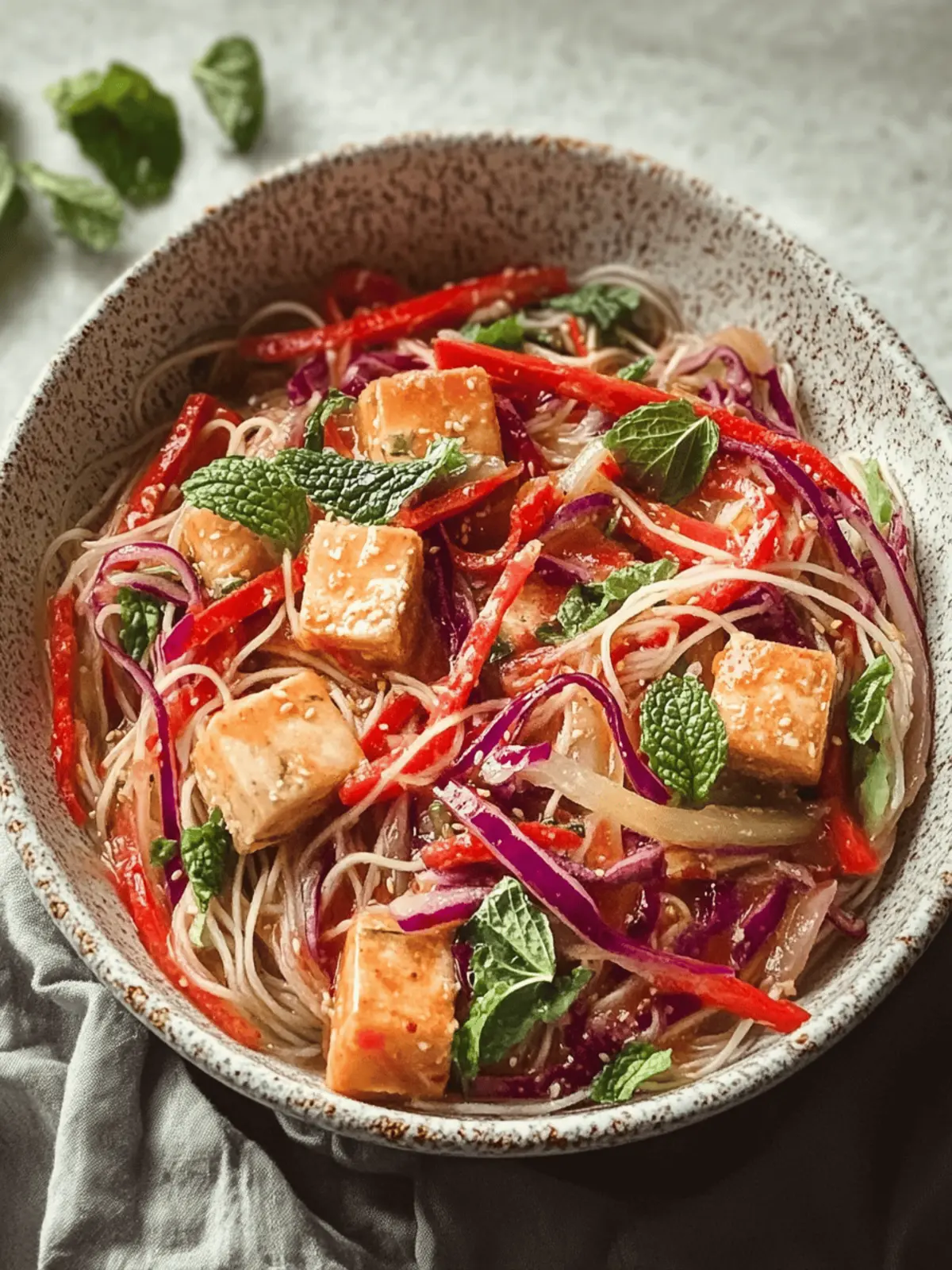 Miso Erdnuss Regenbogen Nudelsalat für bunte Abende 2 Miso Erdnuss Regenbogen Nudelsalat