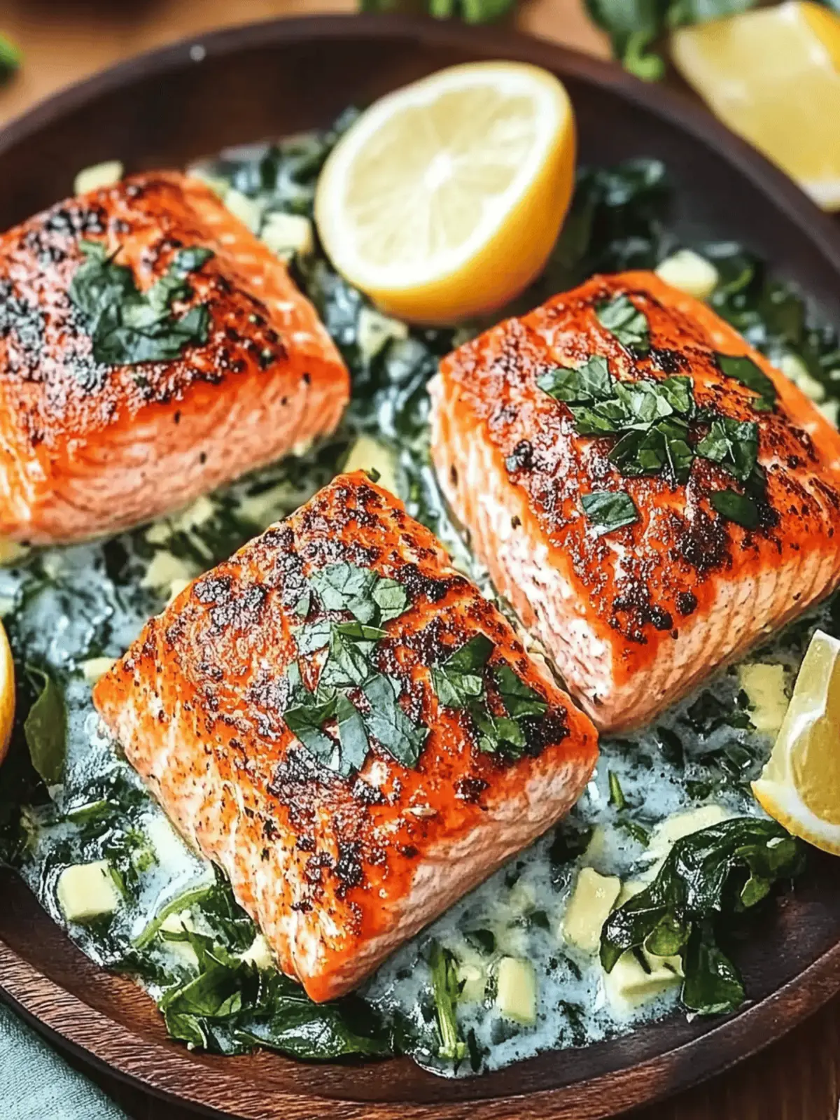 Schwarzer Lachs gefüllt mit Spinat und Parmesan-Delikatesse 4 Schwarzer Lachs gefüllt mit Spinat und Parmesan-Delikatesse