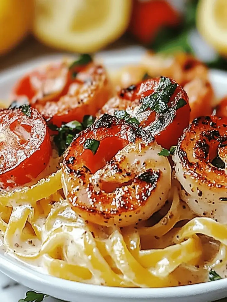 Schwarze Garnele Cavatappi Reich und Geschmackvoll Rezept