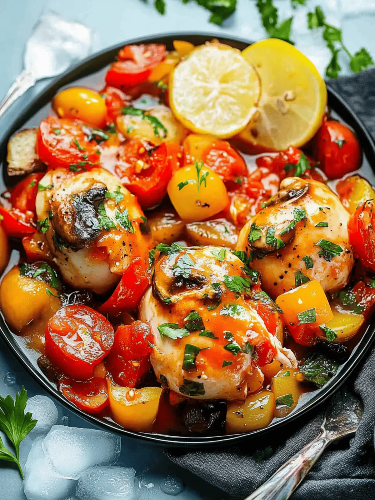 Crock Pot Hähnchen Cacciatore für Genussfans 2 Crock Pot Hähnchen Cacciatore