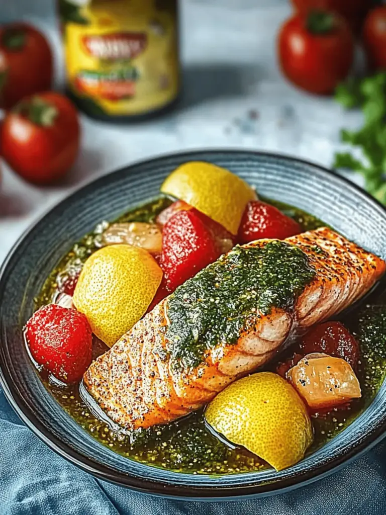 Za'atar Knoblauch Lachs