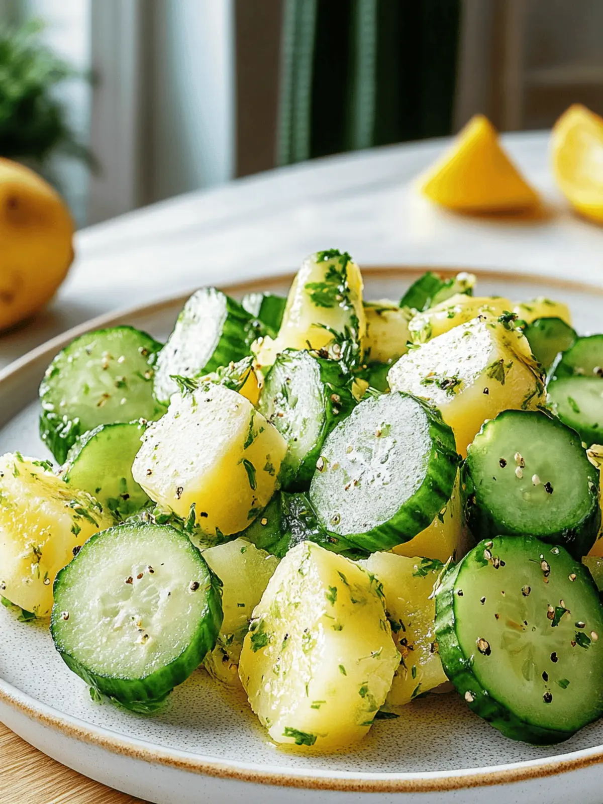 Erfrischender Ananas-Gurken-Salat für Sommerfreude 3 Erfrischender Ananas-Gurken-Salat Rezept für Sommerfreude