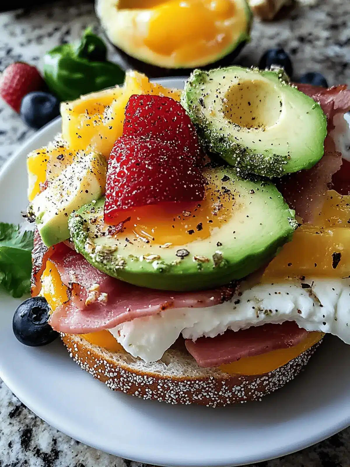 Alles Bagel Frühstücks-Sandwich: Schnell und Lecker 2 Alles Bagel Frühstücks-Sandwich
