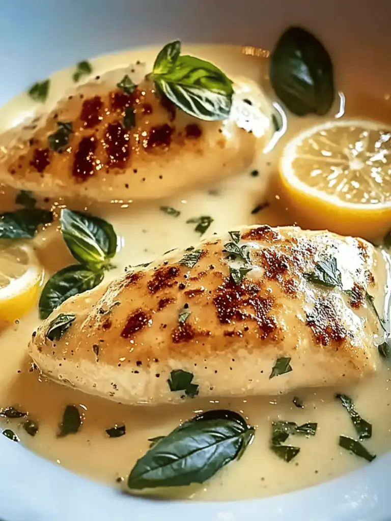 Basilikumrahmsoße Hähnchen: Ein leckeres Rezept zum Ausprobieren