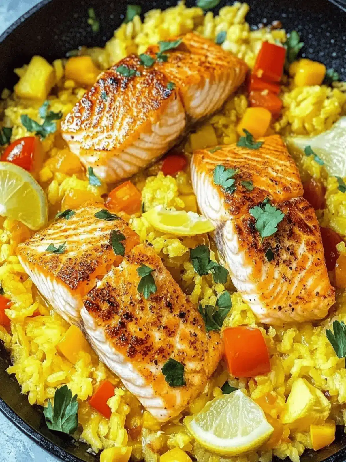 Das beste Eintopf-Lachs und Reis für schnelle Abende 3 Das beste Eintopf-Lachs und Reis