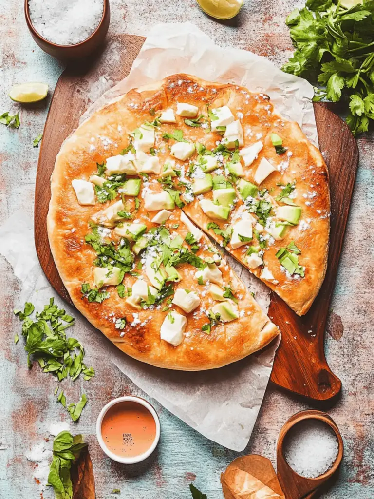 Buffalo-Hühnchen-Pizza