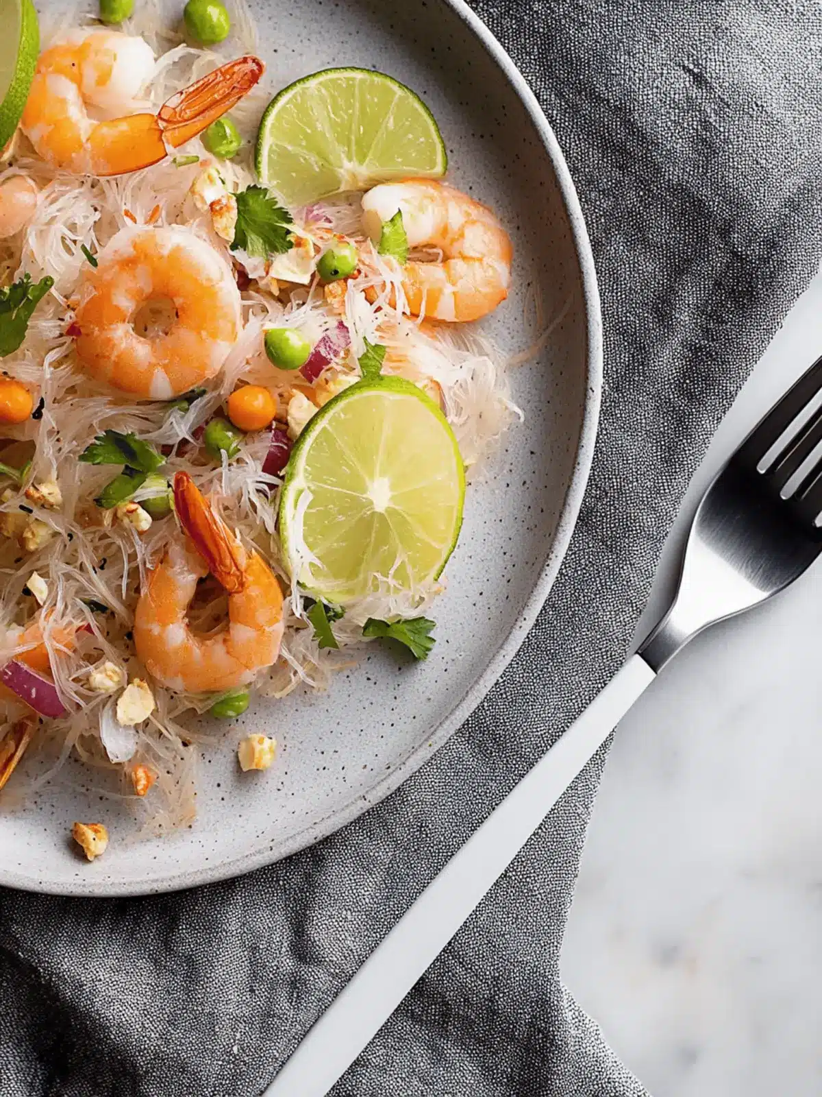 Yum Woon Sen: Frischer thailändischer Glasnudelsalat 4 Yum Woon Sen (thailändischer Glasnudelsalat)