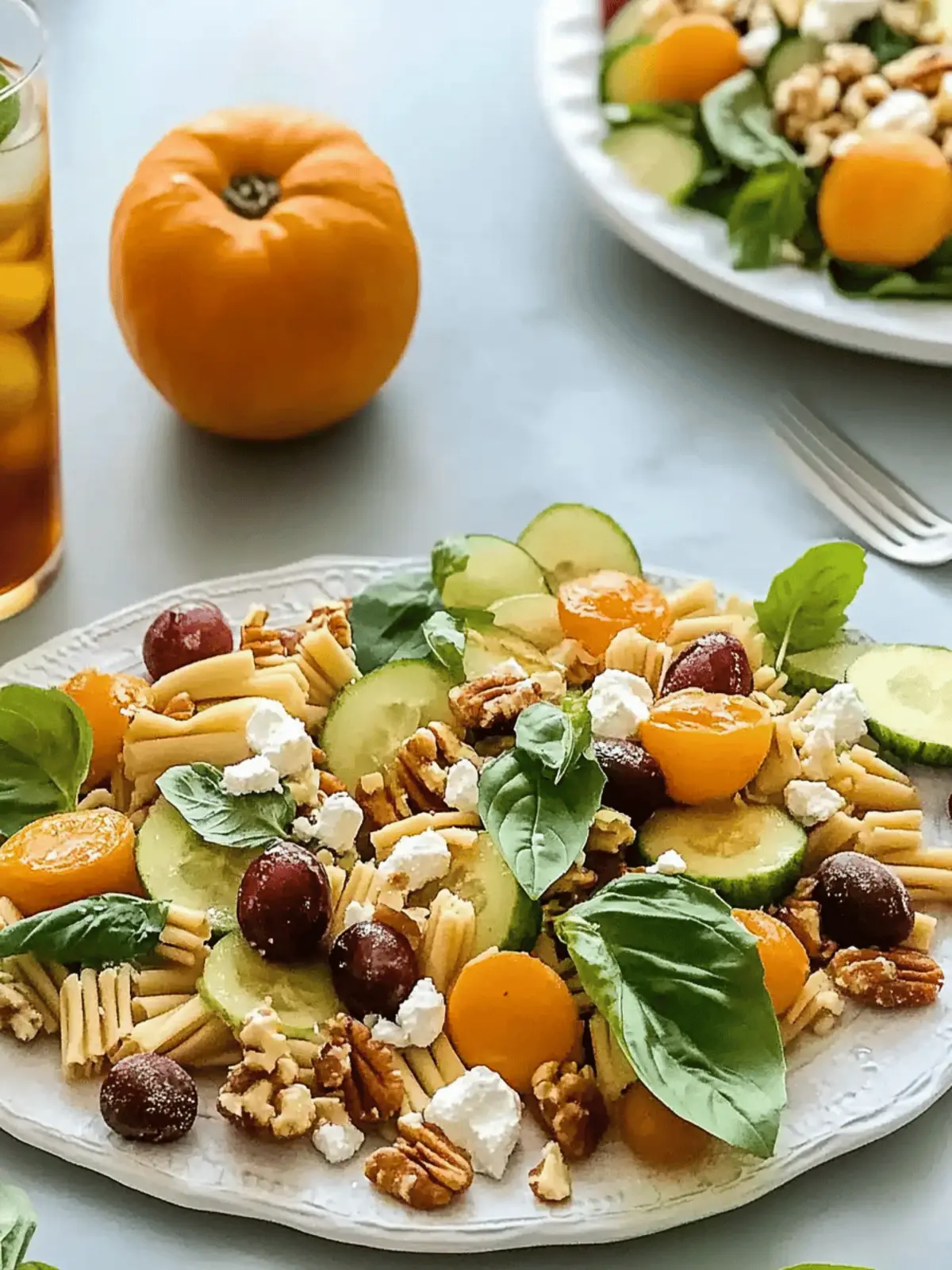 Herbst-Pasta-Salat mit Butternut-Kürbis genießen 4 Herbst-Pasta-Salat mit Butternut-Kürbis