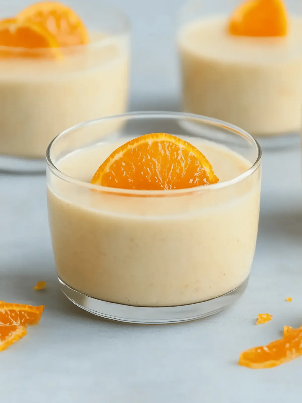 Weiße Schokolade Orange Mousse ganz einfach zubereiten 4 weiße Schokolade Orange Mousse