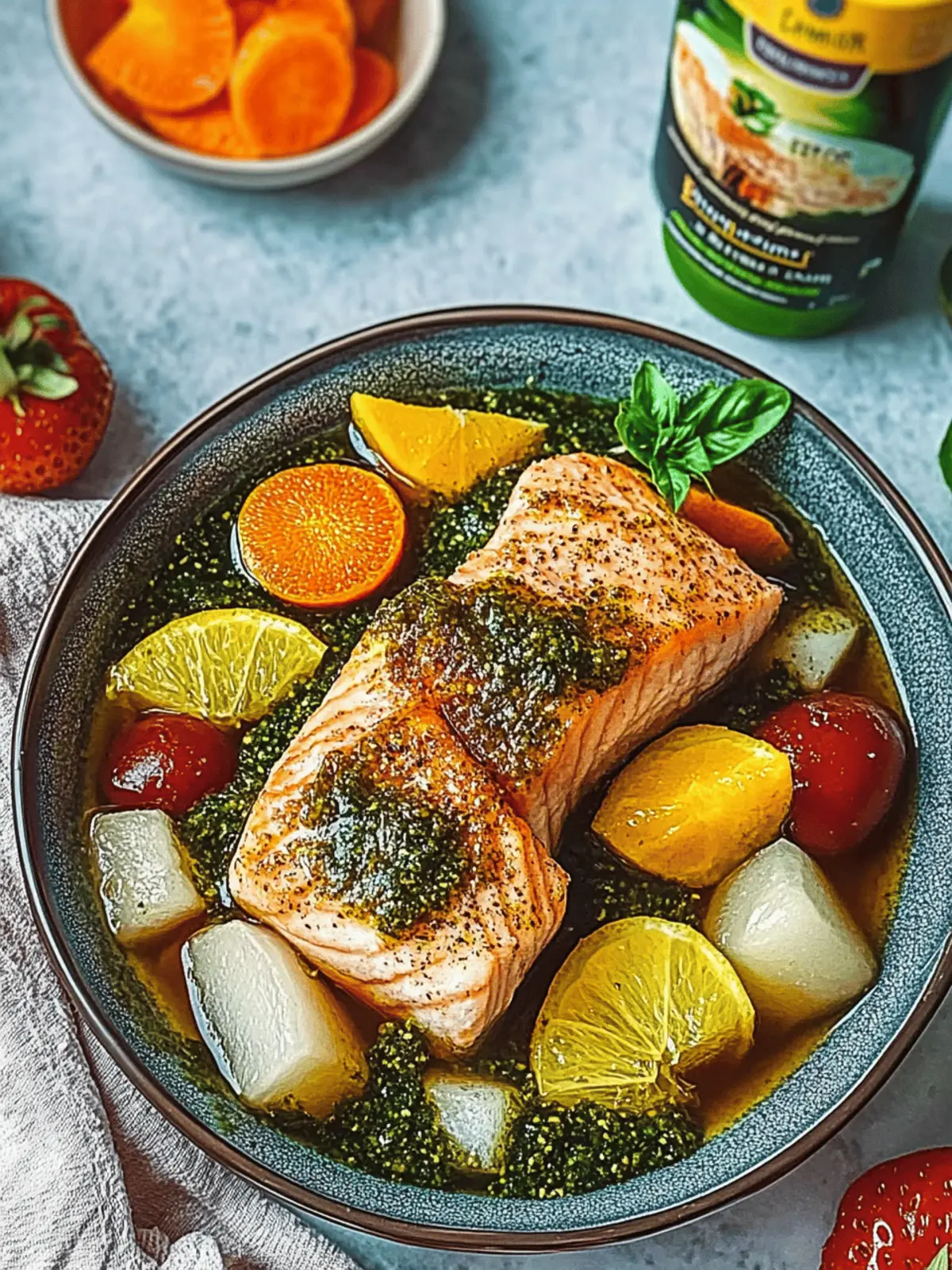 Za'atar Knoblauch Lachs – Schnelles Genuss-Rezept 4 Za'atar Knoblauch Lachs