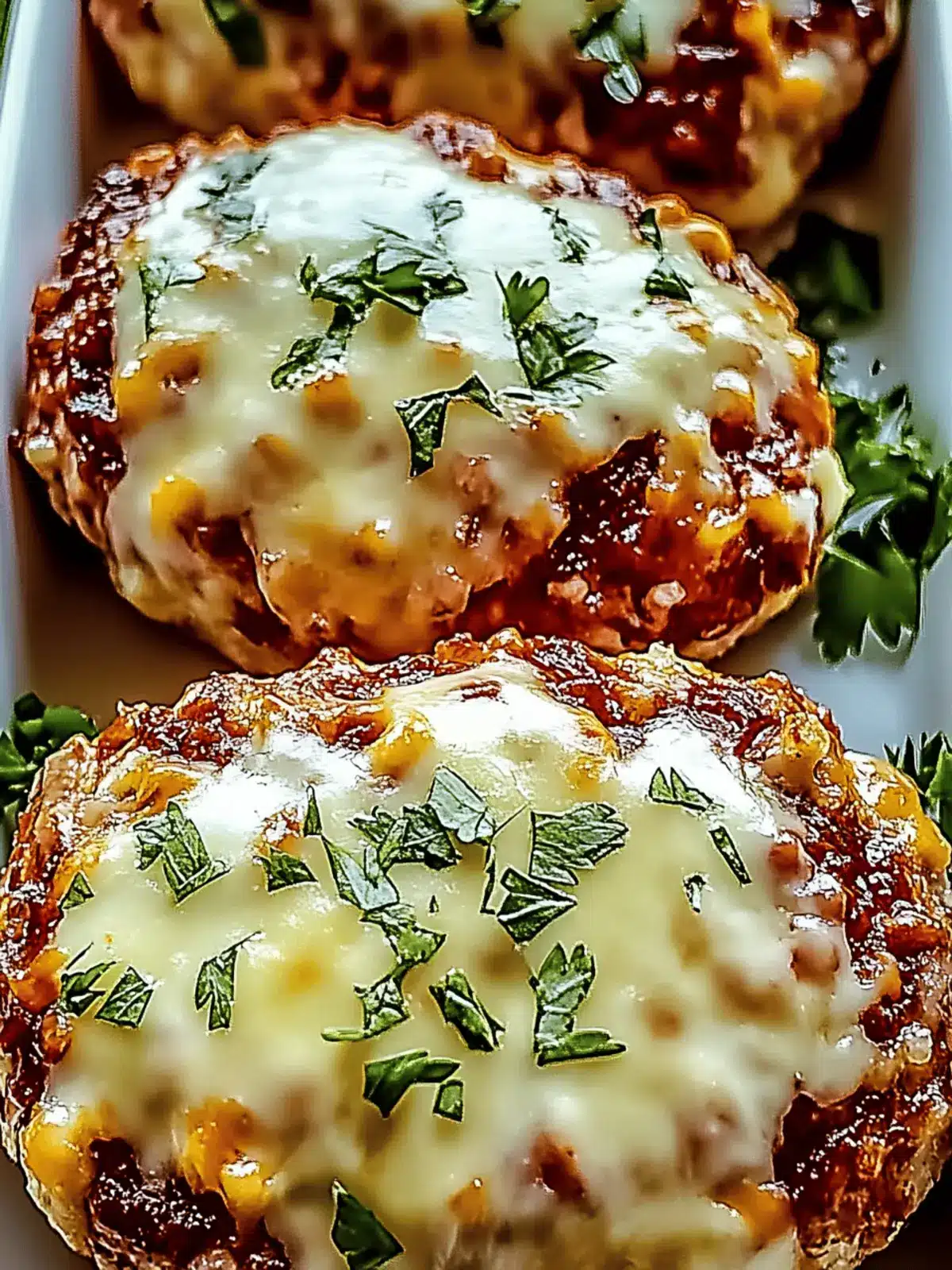 Unglaublich schmelzender Knoblauch-Parmesan-Hühnchen-Fleischlaib 3 Unglaublich schmelzender Knoblauch-Parmesan-Hühnchen-Fleischlaib