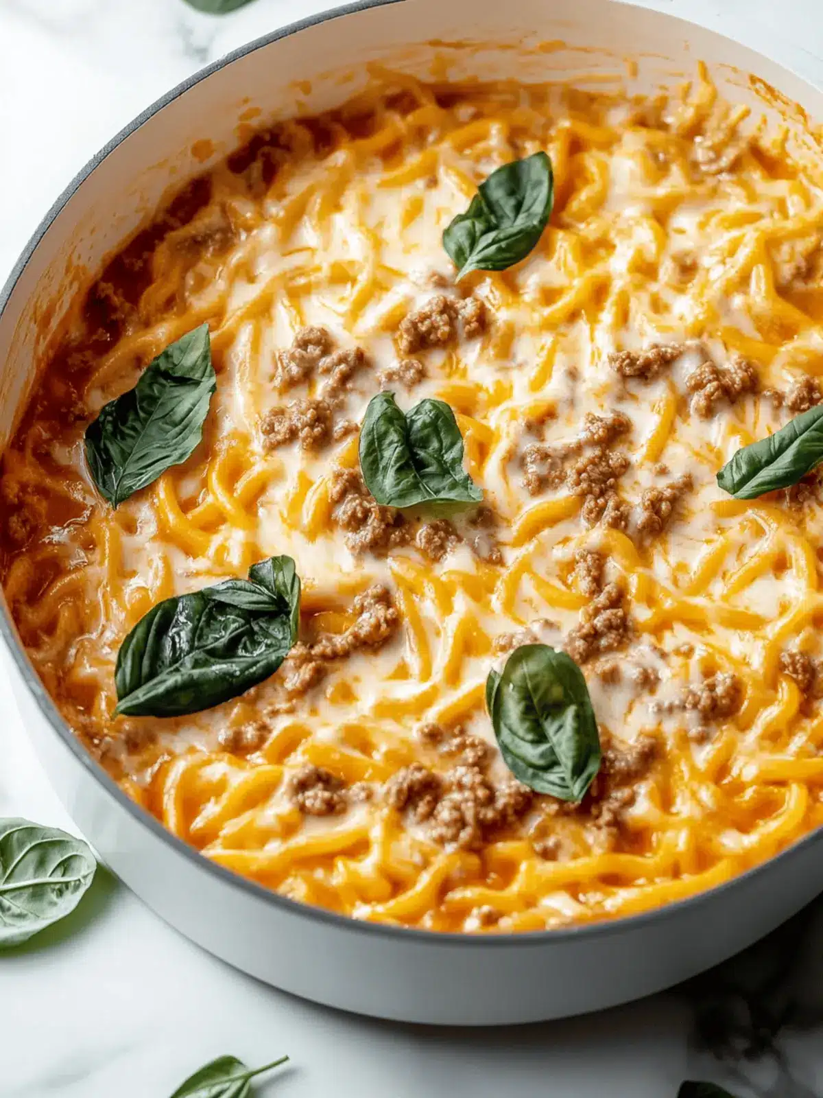 Rinderhackfleisch Orzo mit Tomaten-Cremesauce genießen 2 Rinderhackfleisch Orzo mit Tomaten-Cremesauce