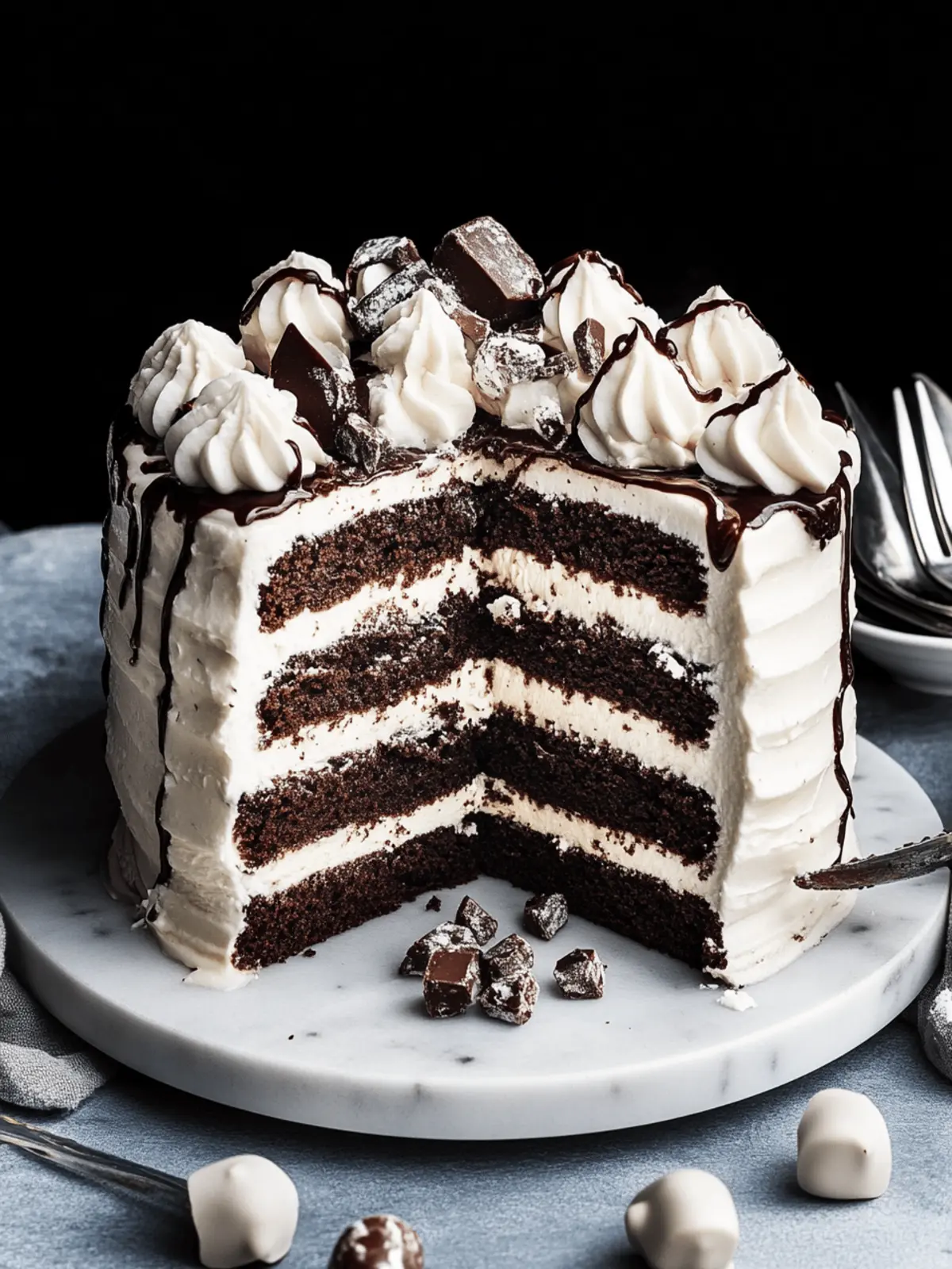 Schokoladenkuchen für echte Schokoladenliebhaber 4 Schokoladenkuchen