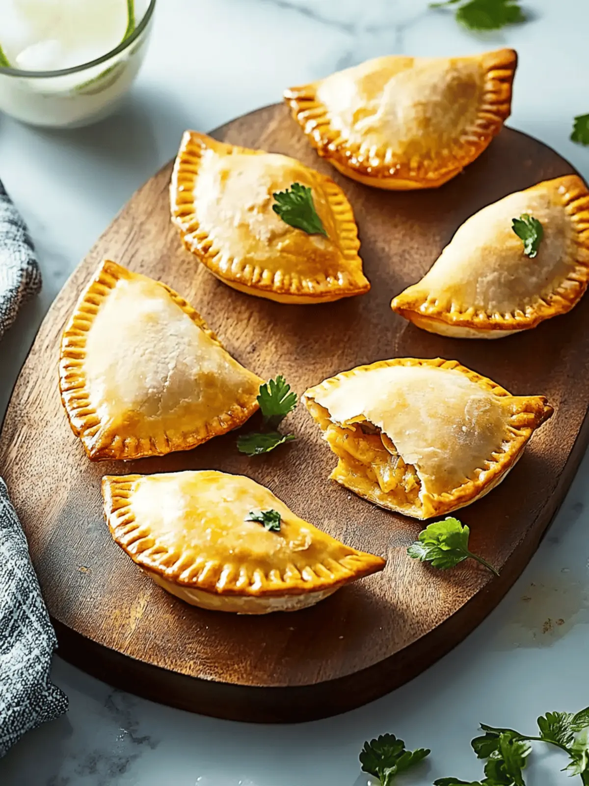 Gebackene Truthahn-Curry-Empanadas für jeden Anlass 2 Gebackene Truthahn-Curry-Empanadas