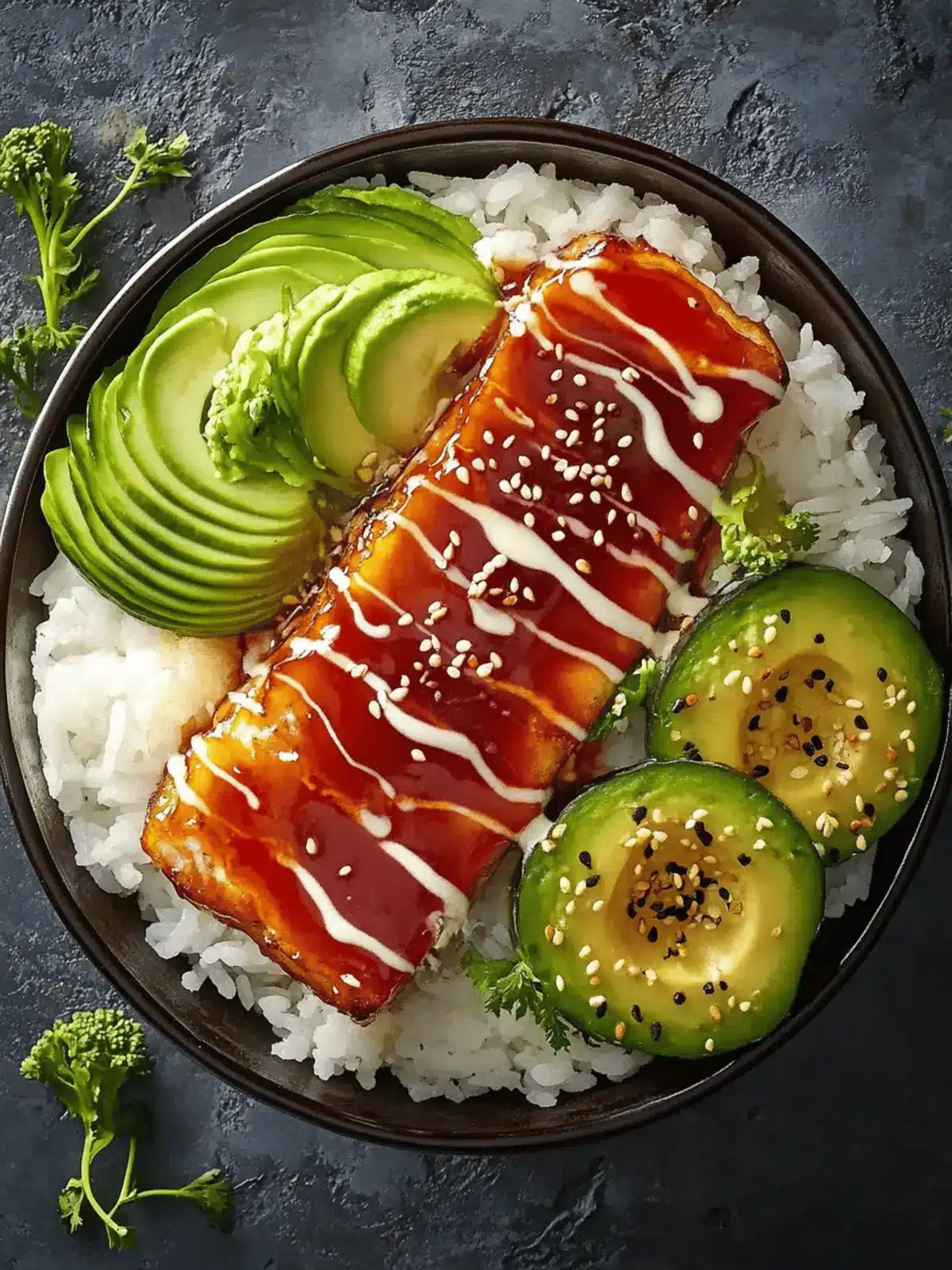 Süß-Chili-Lachs-Schüssel für gesunde Genussmomente 3 Süß-Chili-Lachs-Schüssel