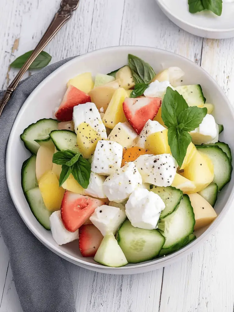 Gurken-Apfel-Salat
