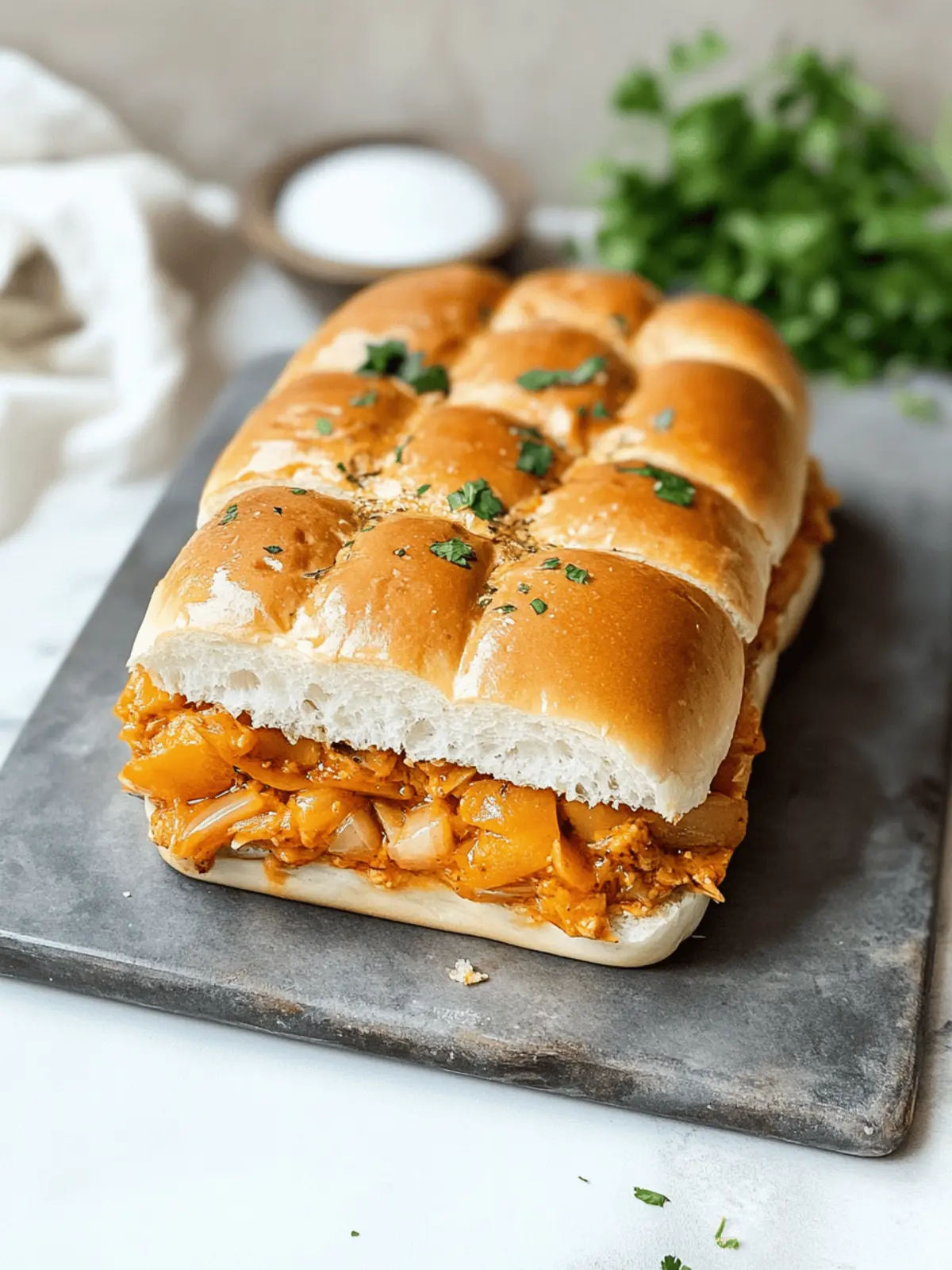 Würzige Hähnchen Tikka Slider für jeden Anlass 4 Würzige Hähnchen Tikka Slider