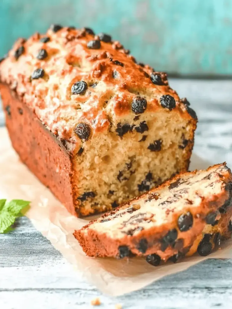 Vegane Schokoladen-Orange-Bananenbrot