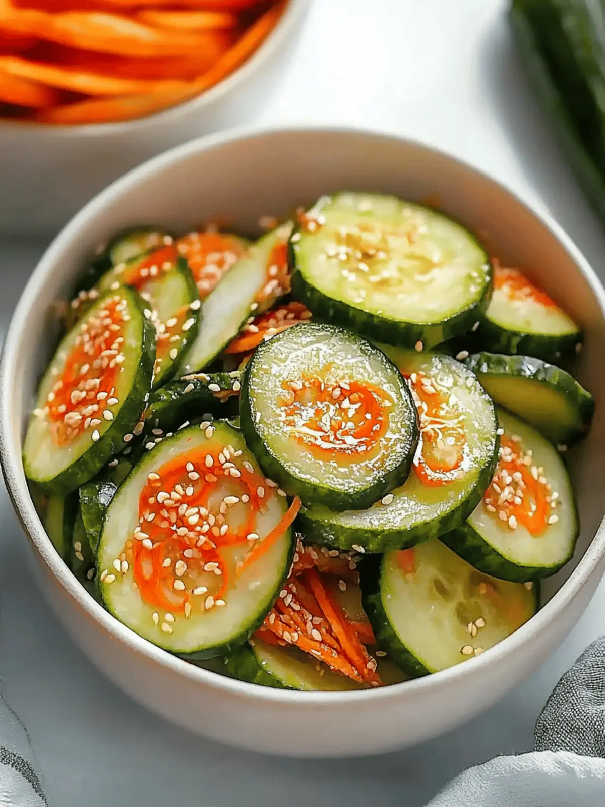 Kimchi Gurkensalat – Lecker und erfrischend! 3 Kimchi Gurkensalat