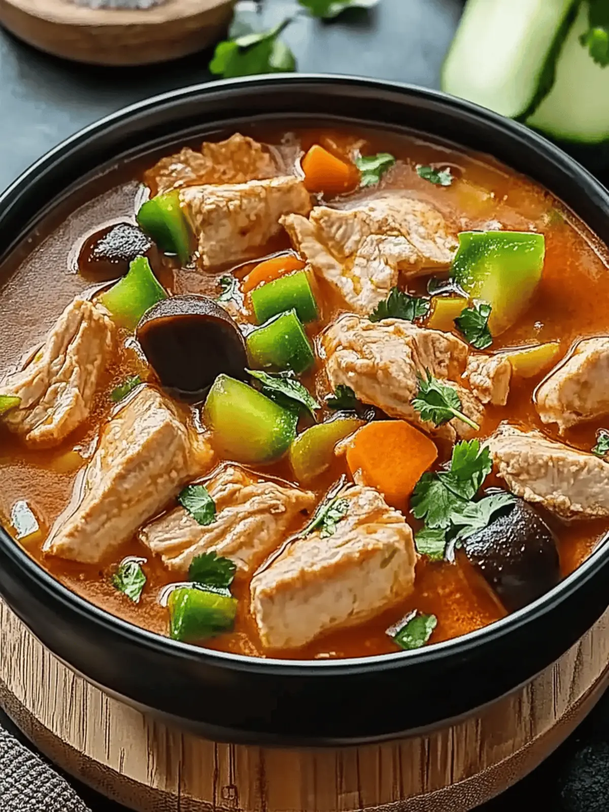 Langsamkocher Koreanisches Hähncheneintopf