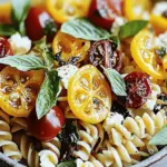 Sonnengetrocknete Tomaten-Pasta-Salat