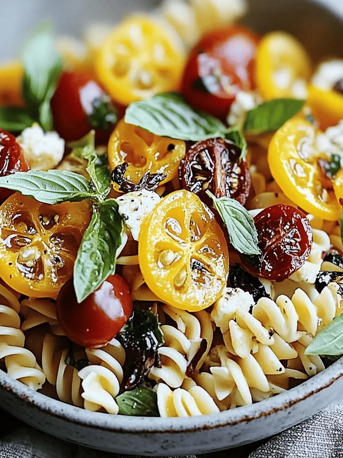 Sonnengetrocknete Tomaten-Pasta-Salat
