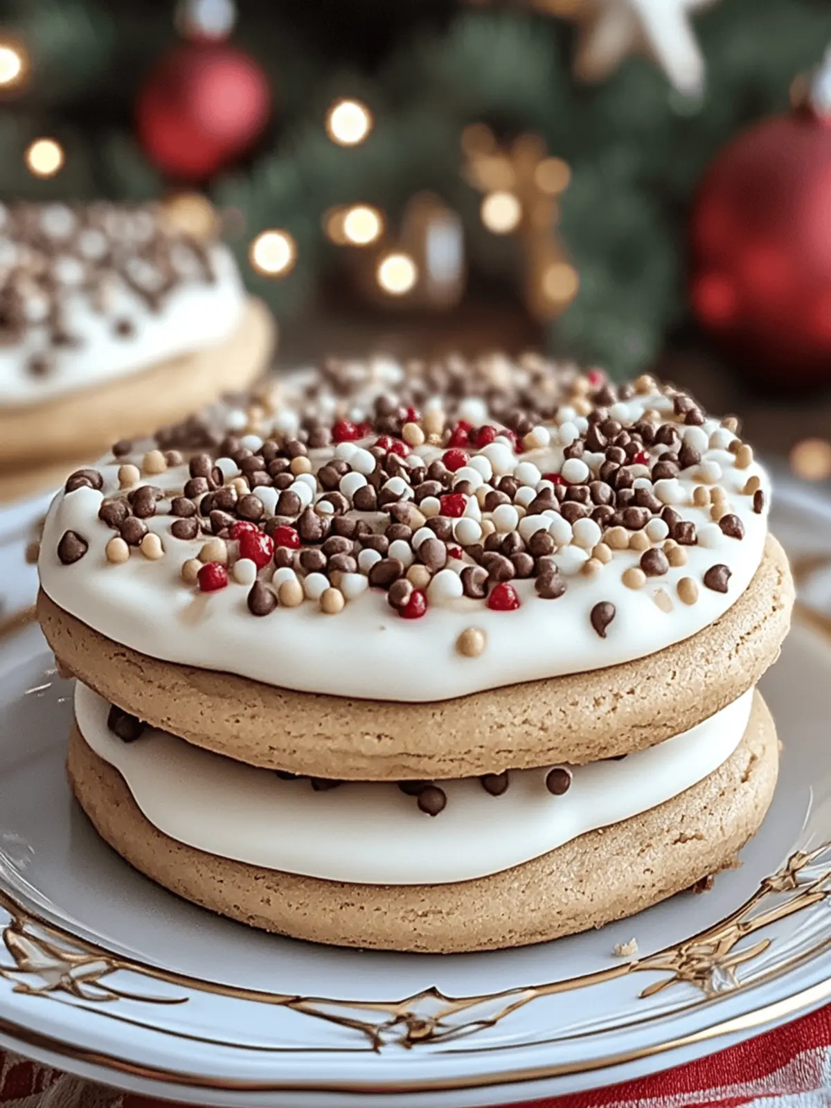 Winterwunderland Schokoladenkekse Weihnachtsplätzchen 4 Winterwunderland Schokoladenkekse Weihnachtsplätzchen