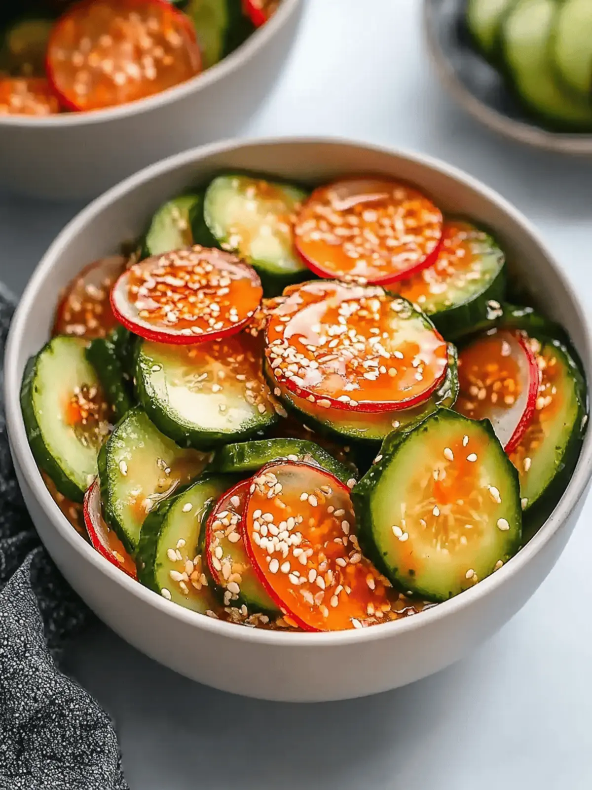 Kimchi Gurkensalat – Lecker und erfrischend! 4 Kimchi Gurkensalat