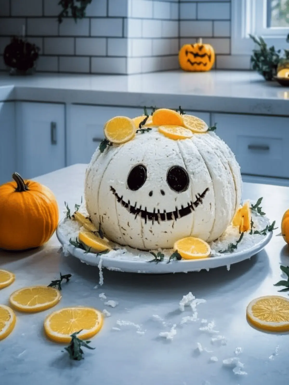 Skelett Käseball Vorspeise Rezept für deine Halloween-Party 2 Skelett Käseball Vorspeise Rezept
