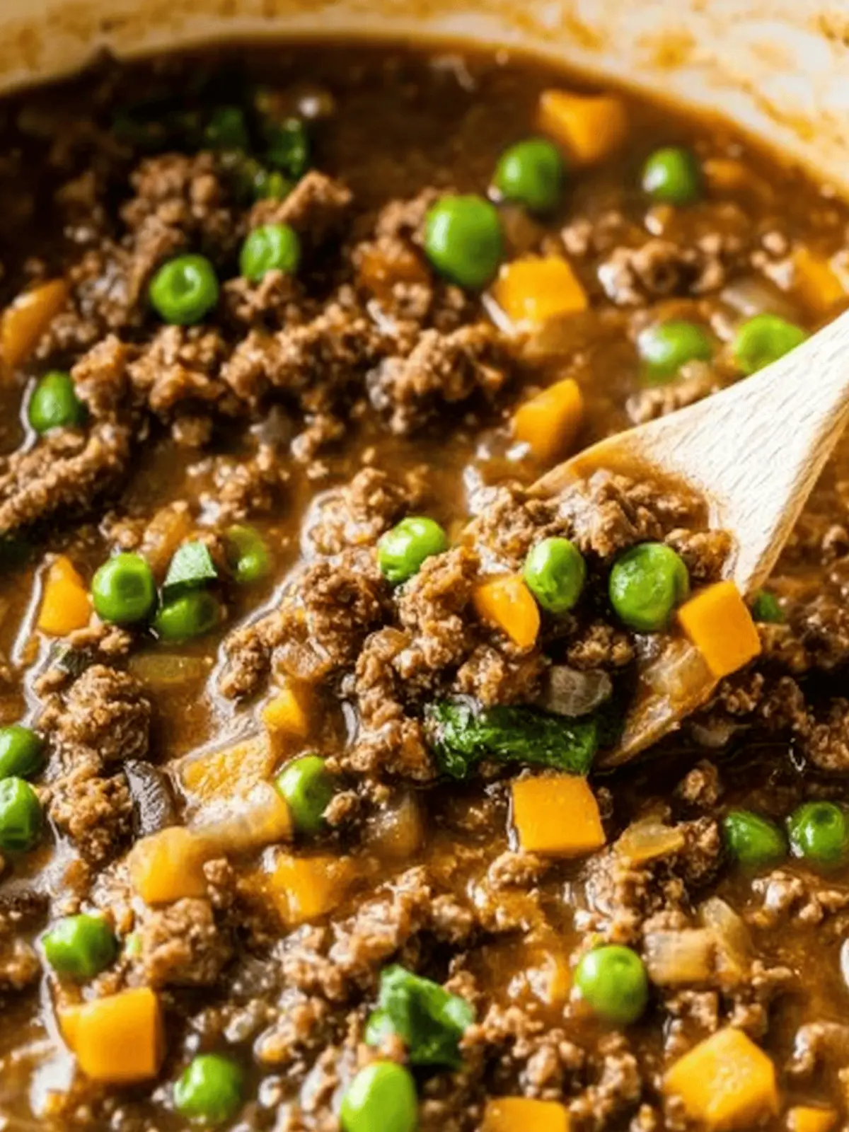 Herzhafter Hackfleisch