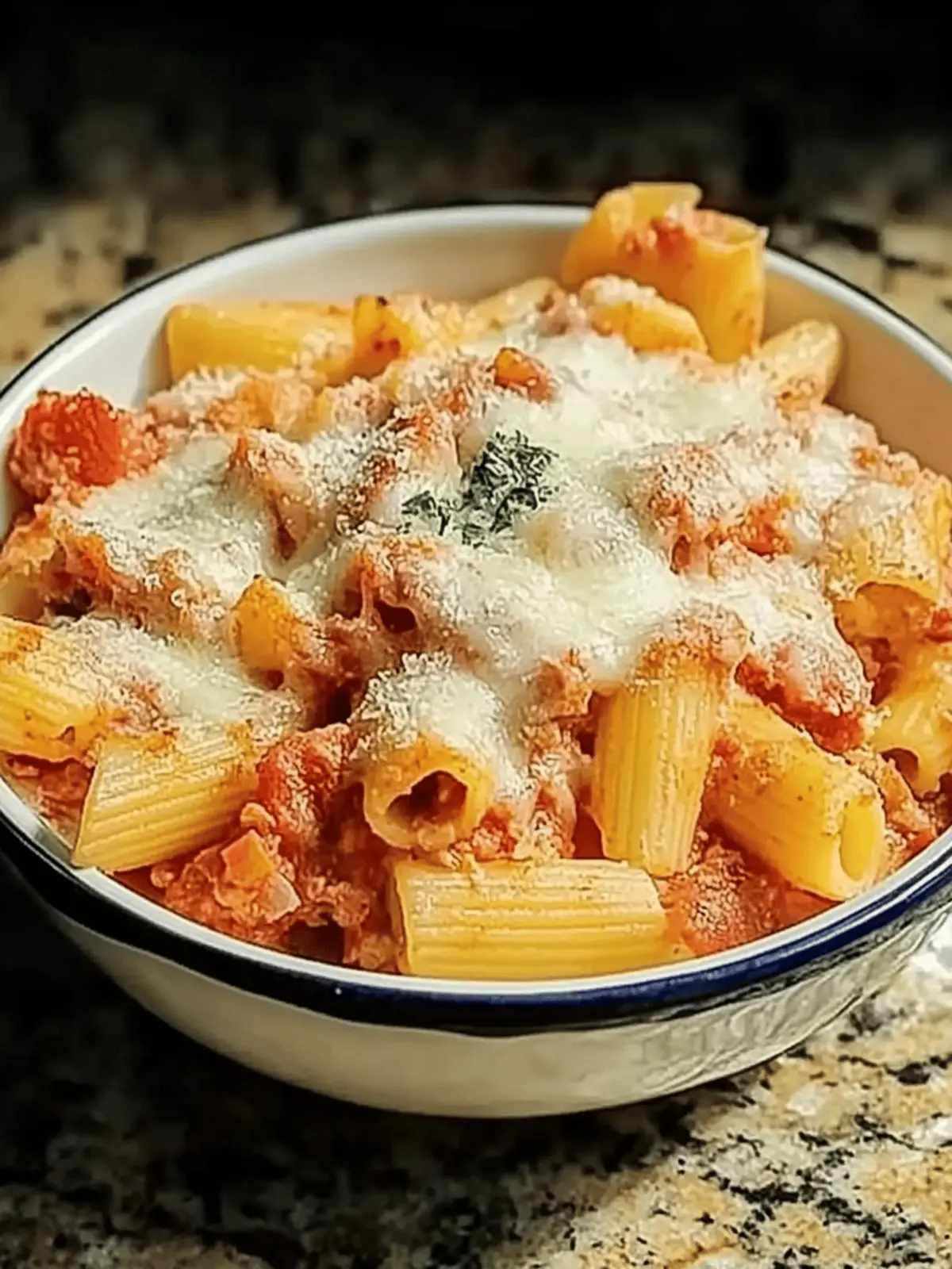Langsamkocher gebackenes Ziti leicht gemacht 4 Langsamkocher gebackenes Ziti