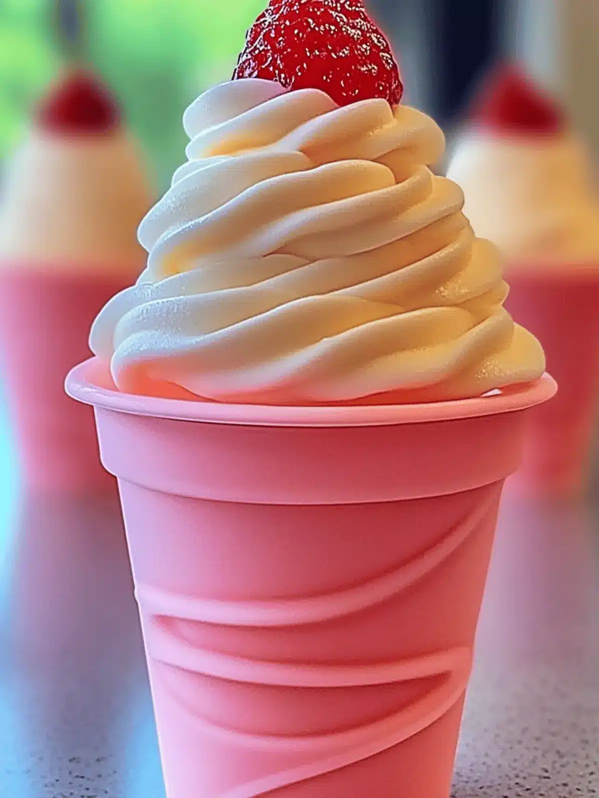 Erdbeer Dole Whip – Veganer Genuss im Handumdrehen 4 Erdbeer Dole Whip