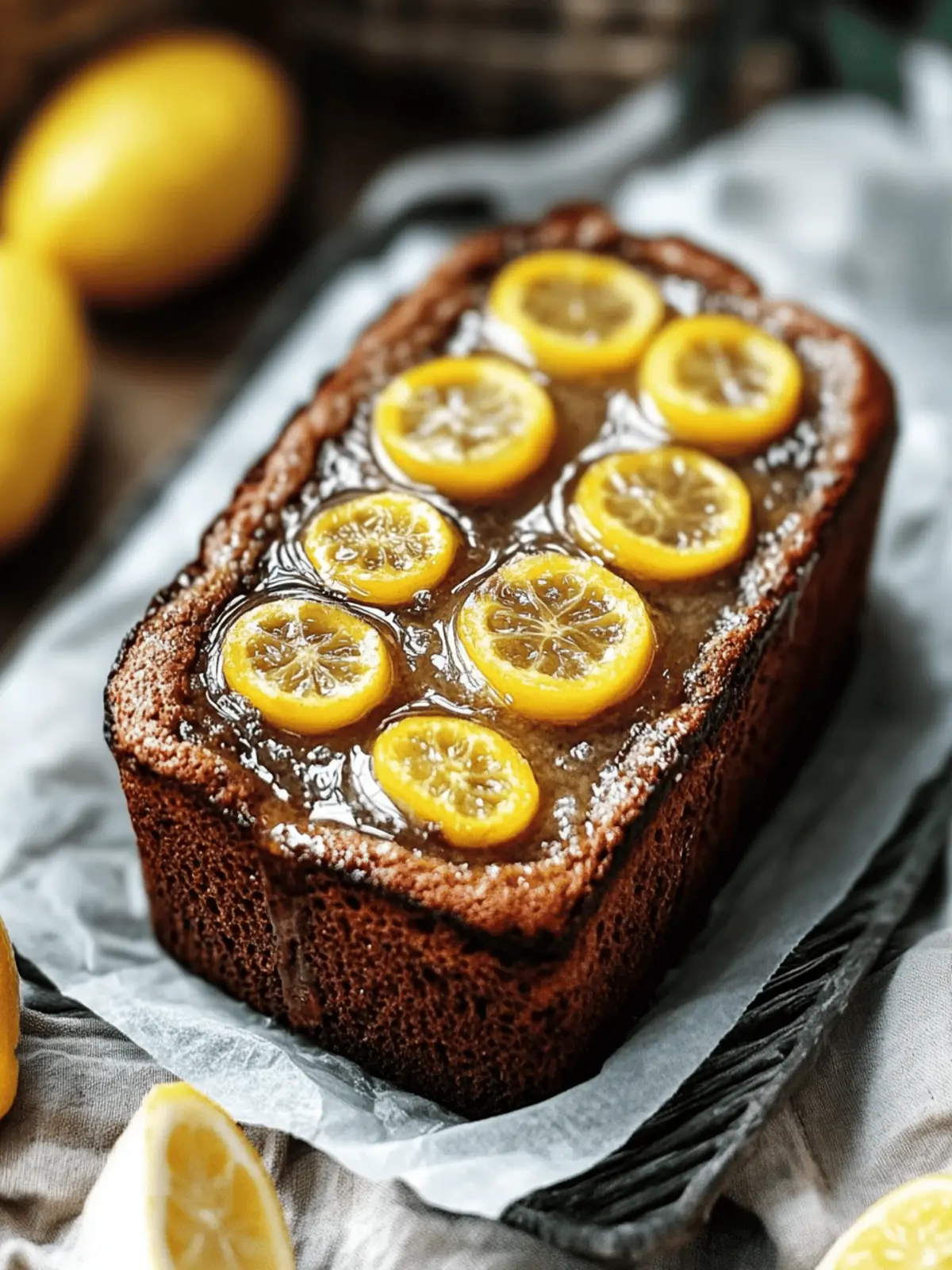 Unwiderstehliches karamellisiertes Bananenbrot mit der Oberseite nach unten Rezept