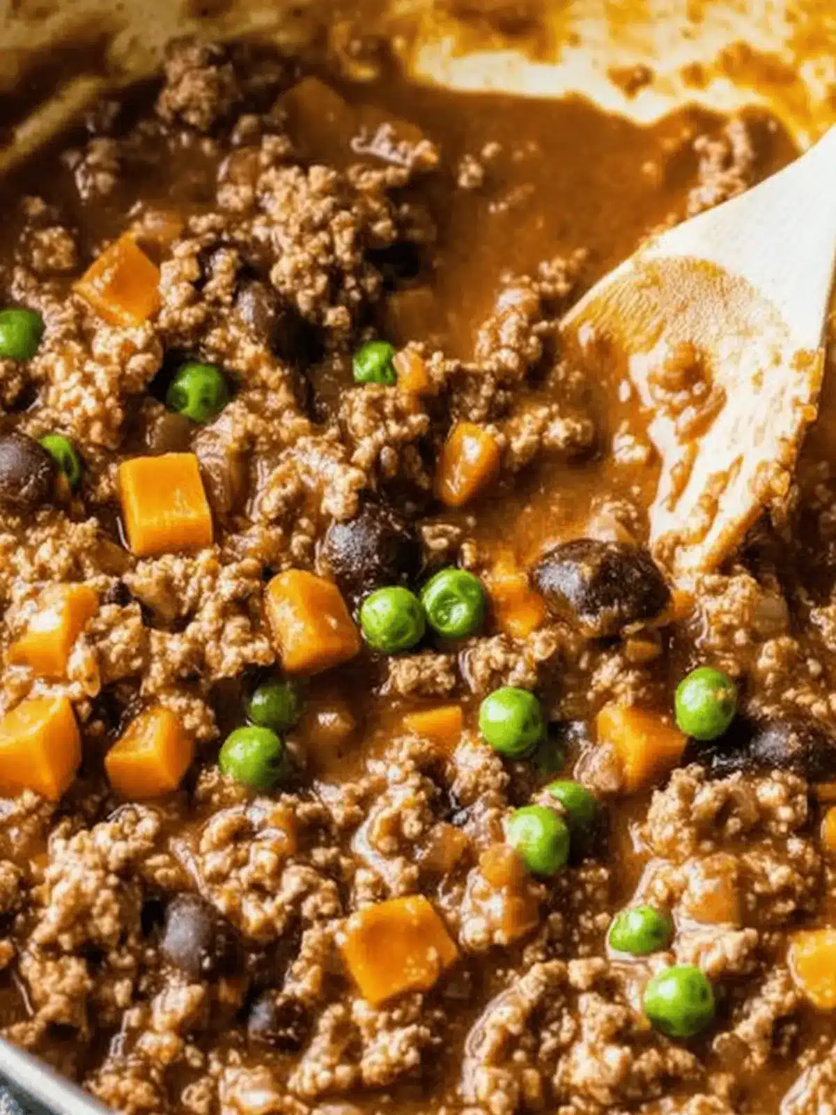 Herzhafter Hackfleisch