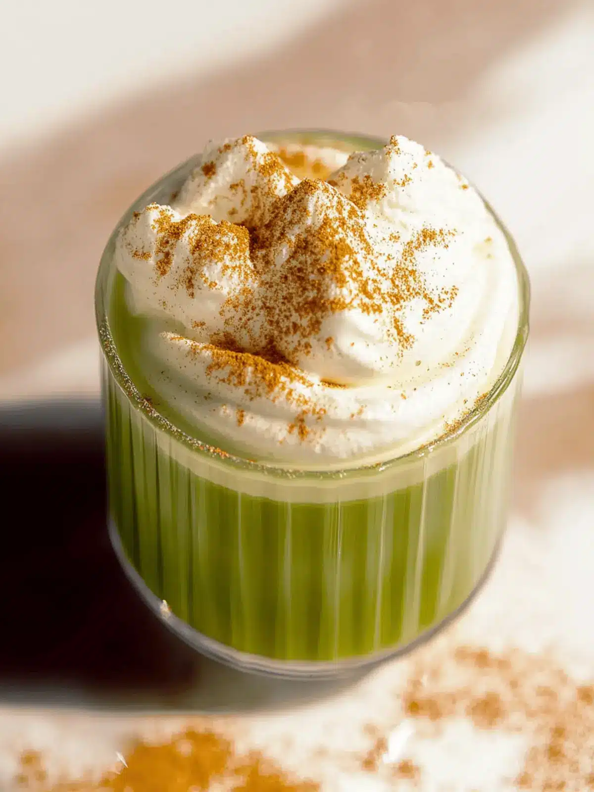 Kürbisgewürz-Matcha-Latte: Der Herbstgenuss! 3 Kürbisgewürz-Matcha-Latte