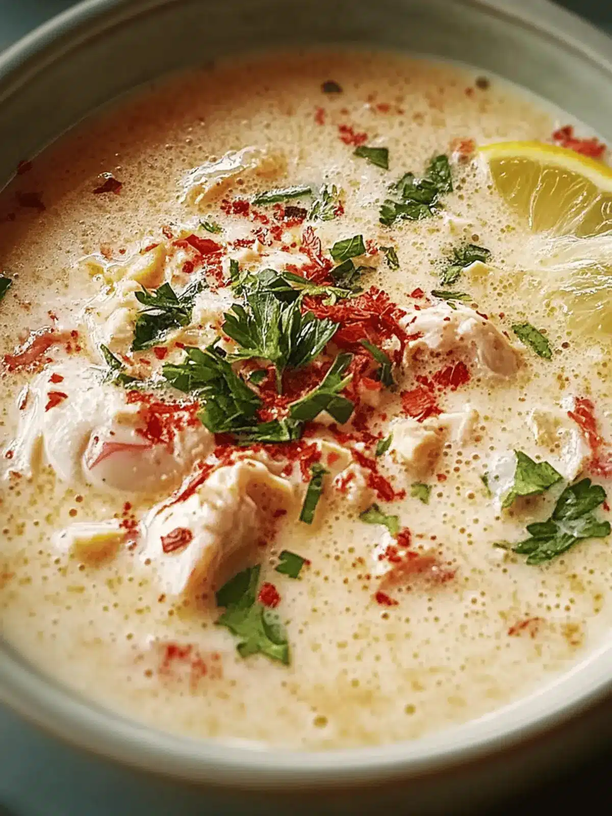 Sie-Krabben-Suppe