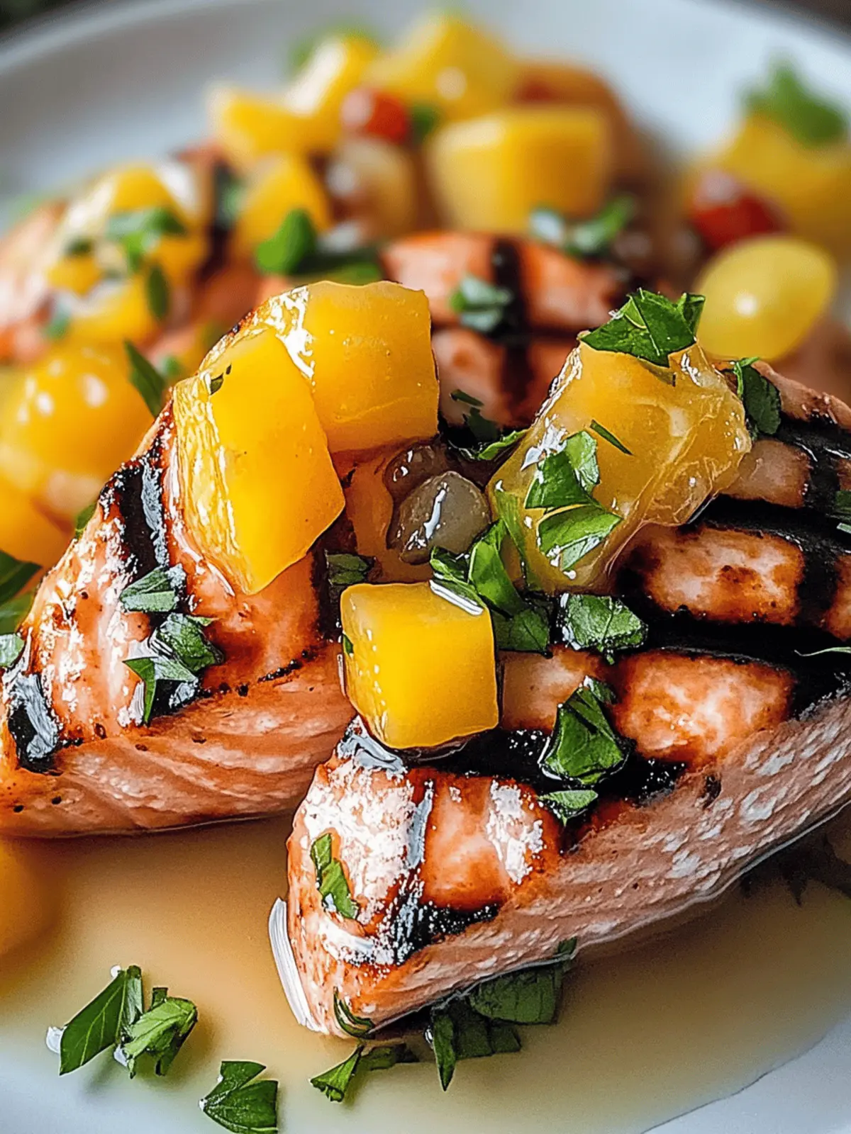 Mango Teriyaki Lachs für echte Geschmacksliebhaber 4 Mango Teriyaki Lachs