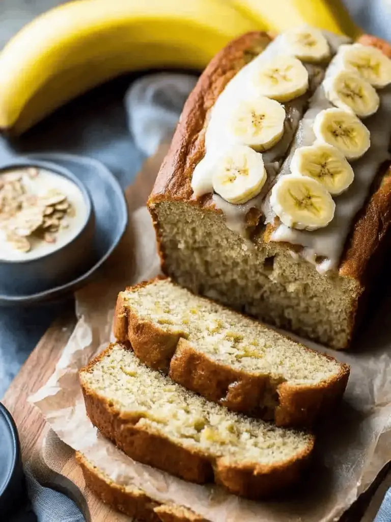 Bananenbrot Rezept mit Sauerrahm