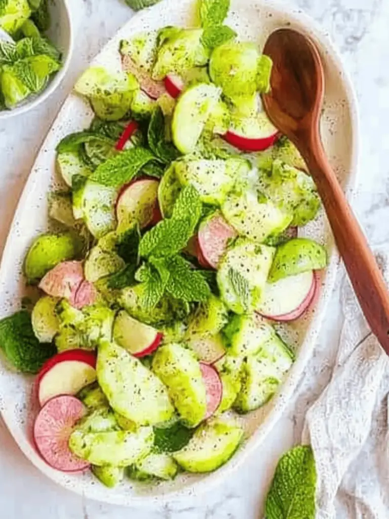 Gurken Sellerie Salat