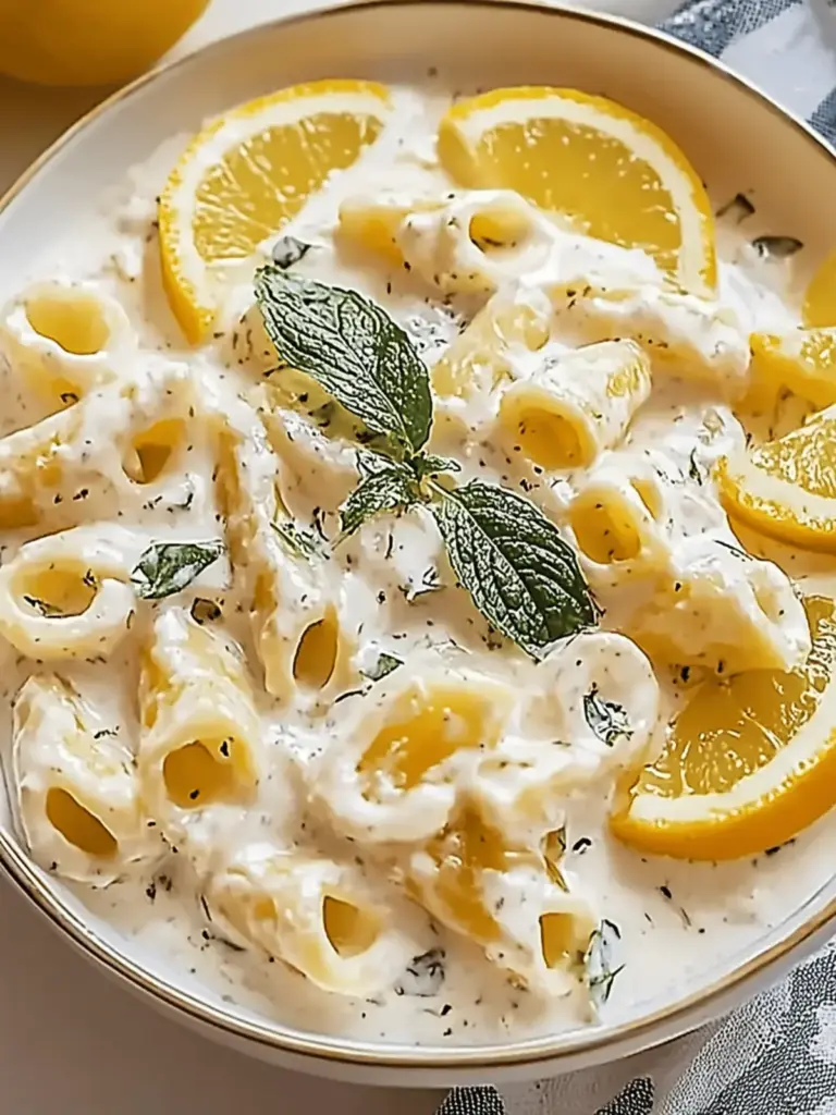 Cremige Zitronen-Ricotta-Pasta Rezept