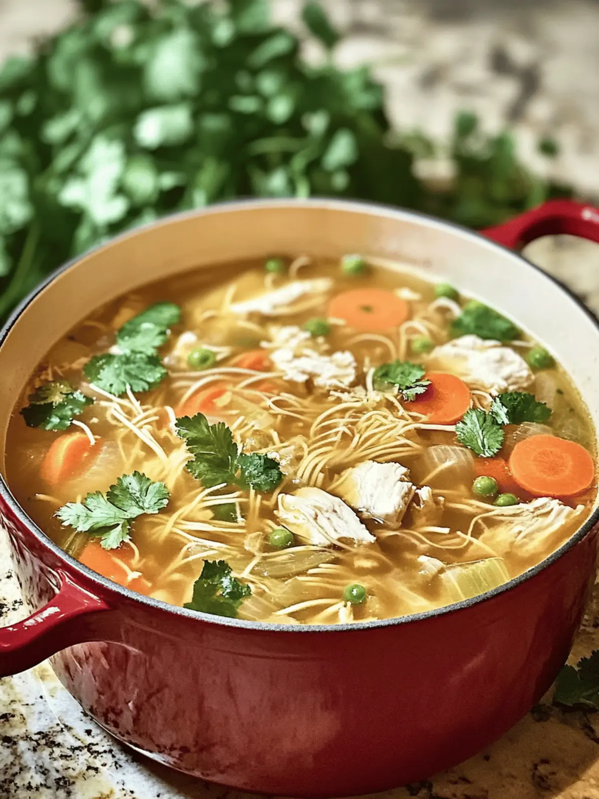 Hühnchen-Vermicelli-Suppe für Seelenwärme 3 Hühnchen-Vermicelli-Suppe