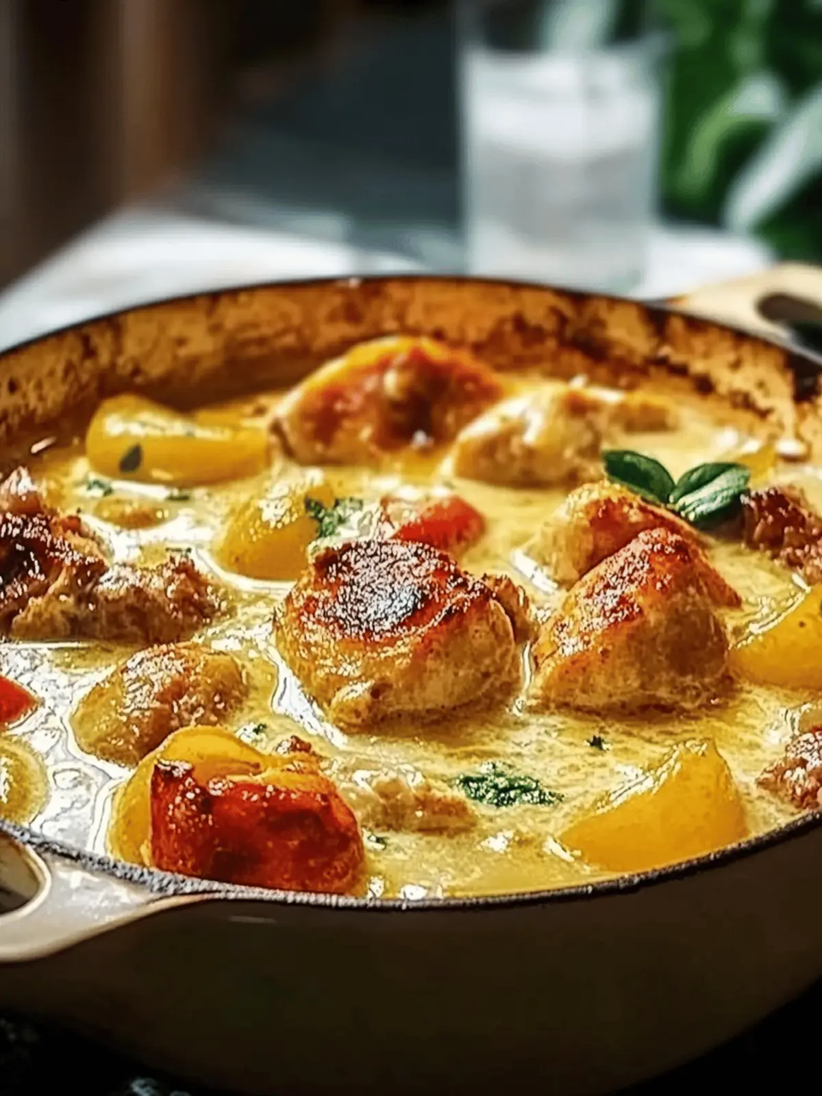 Französischer Hähnchenauflauf für gemütliche Abende 2 Französischer Hähnchenauflauf