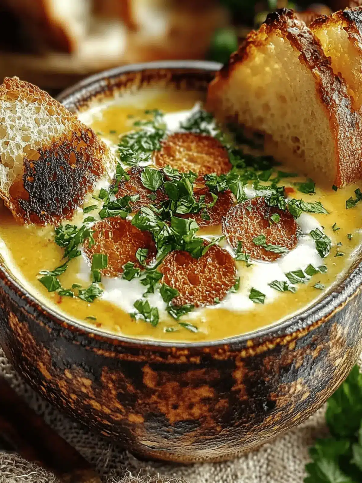 Cremige Kartoffel- und Lauchsuppe ganz klassisch 3 Cremige Kartoffel- und Lauchsuppe