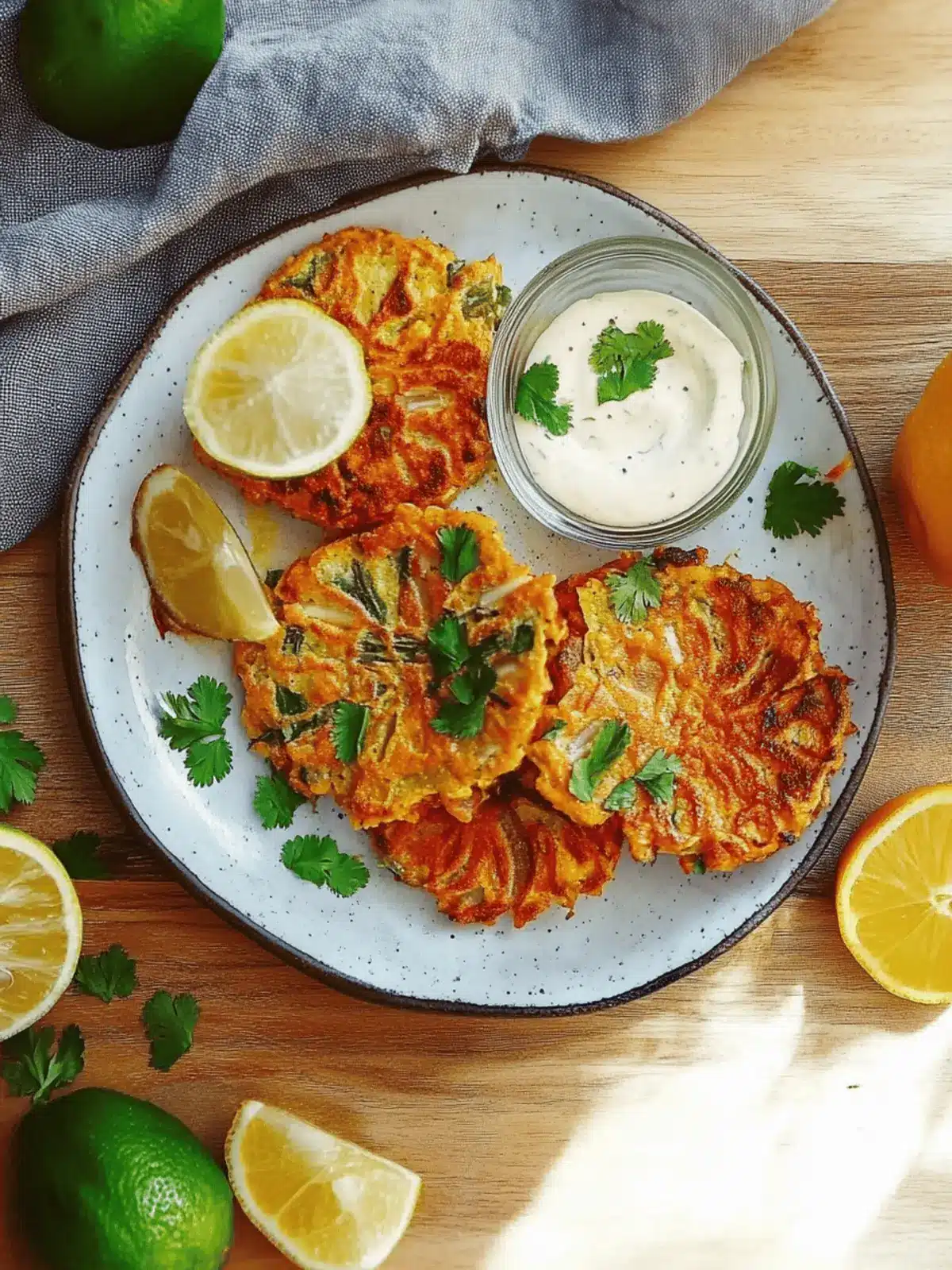 Crispy Gemüse-Pakora für gesunde Snacks 4 Gemüse-Pakora (Gesundes Rezept)