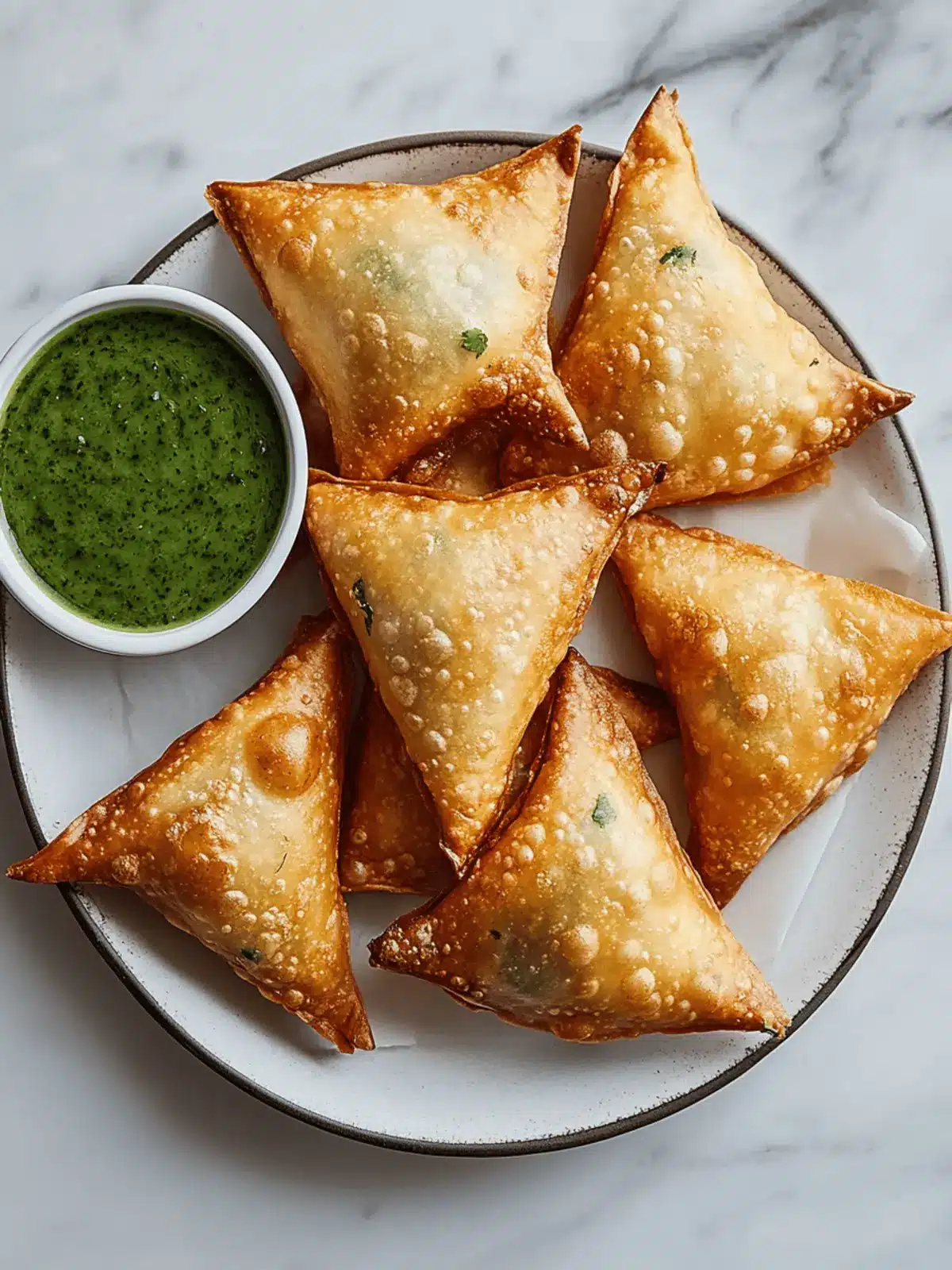 Perfektes Hähnchen-Samosa-Rezept für jeden Anlass 4 Perfektes Hähnchen-Samosa-Rezept in 30 Minuten
