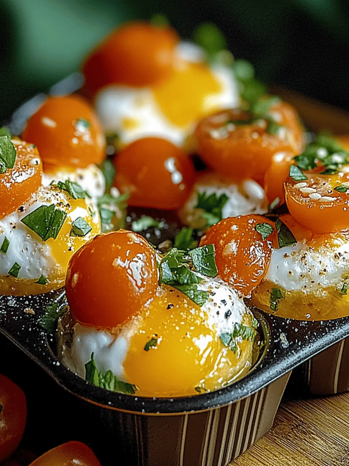 Fluffige Eierweiß-Gemüsehappen für gesunde Snacks 2 Fluffige Eierweiß-Gemüsehappen