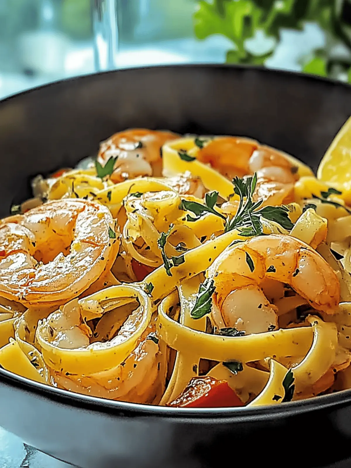 Jamaikanische Garnelen-Pasta im Handumdrehen 3 Jamaikanische Garnelen-Pasta: Eine schnelle tropische Flucht heute Abend