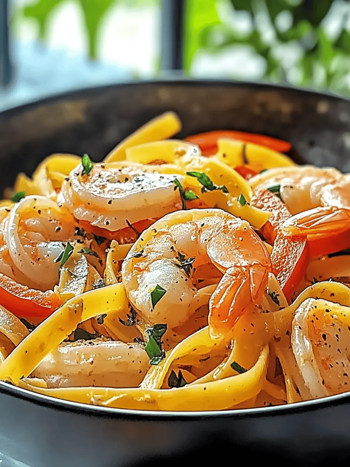 Jamaikanische Garnelen-Pasta im Handumdrehen 4 Jamaikanische Garnelen-Pasta: Eine schnelle tropische Flucht heute Abend