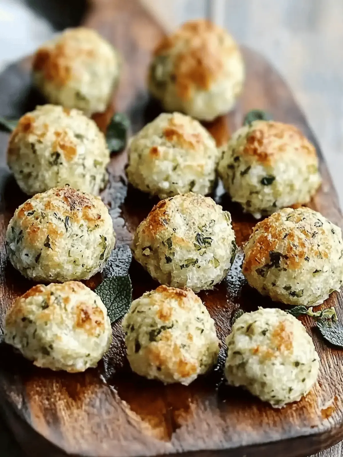 Apfel & Salbei Putenfleischbällchen Rezept