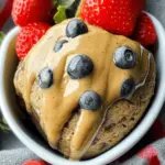 Vegan Gebackenes Haferflocken